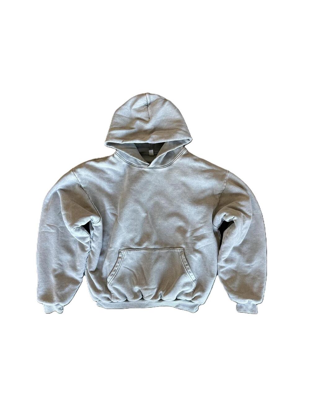 Los Angeles Apparel Blank Wide Pocket Double Layer Hoodie